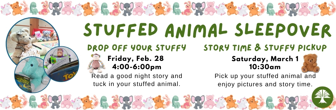 Stuffed Animal Sleepover. Click for more info.