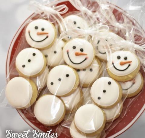 Snowman Cookie Example