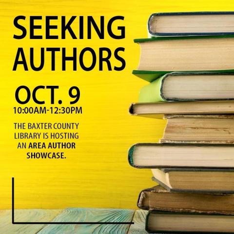 Authors wanted