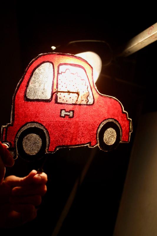 Car shadow puppet