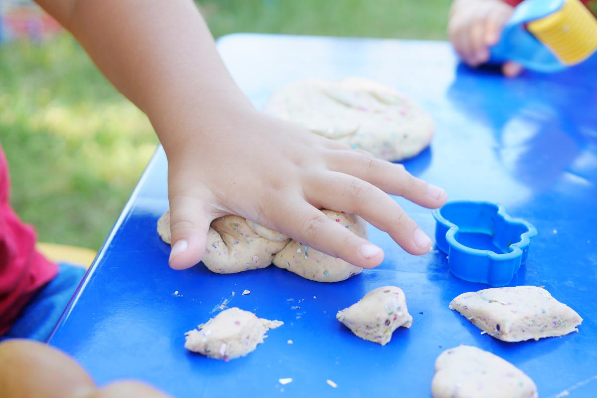 Kids Cutting out Clay Shapes Photo by Kate Romeo from Pexels